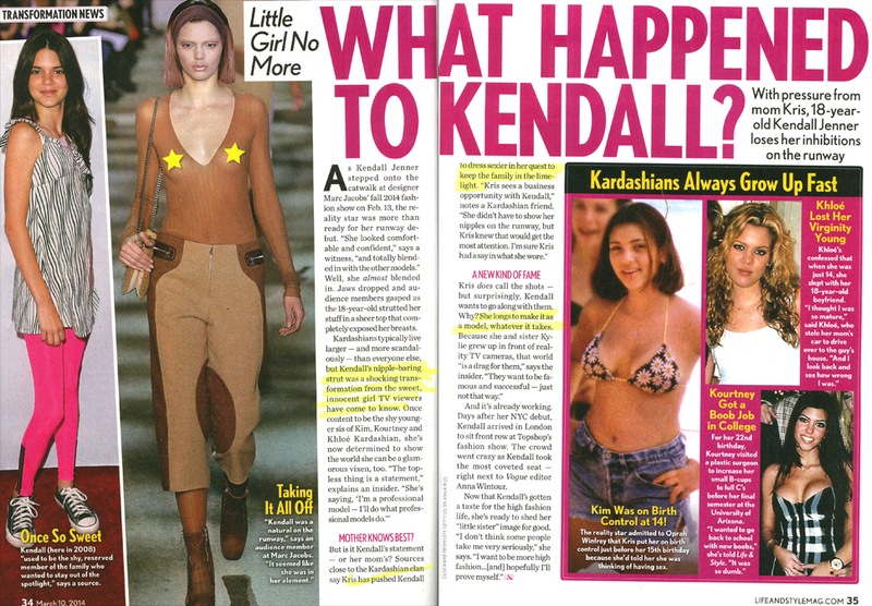 Illustration for article titled The Week in Tabloids: Kendall Jenner Steals Kim Kardashian Vogue Cover